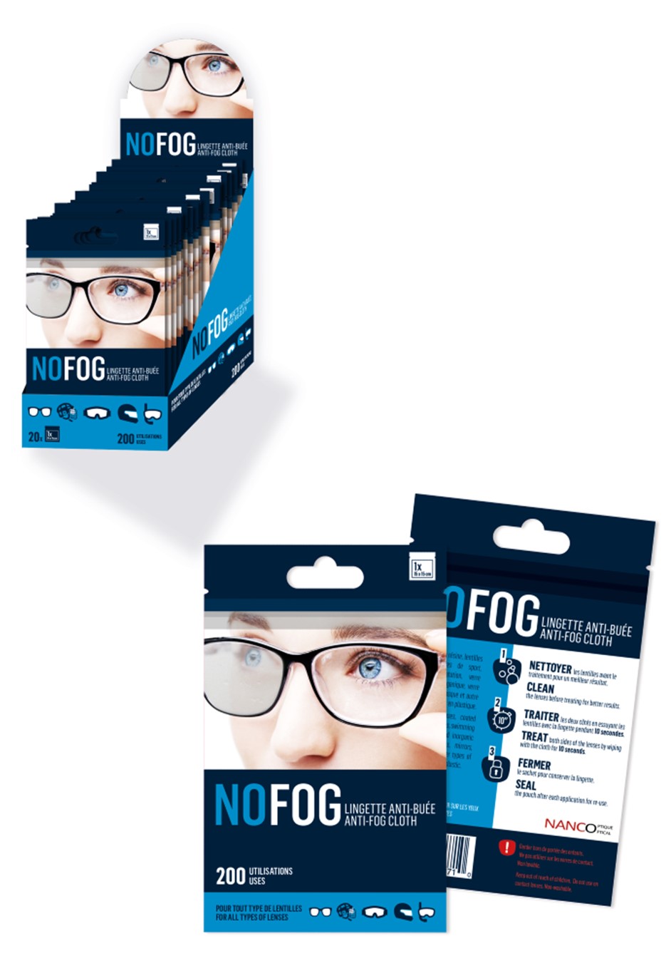 No Fog Cloth : NFC100 (pc)